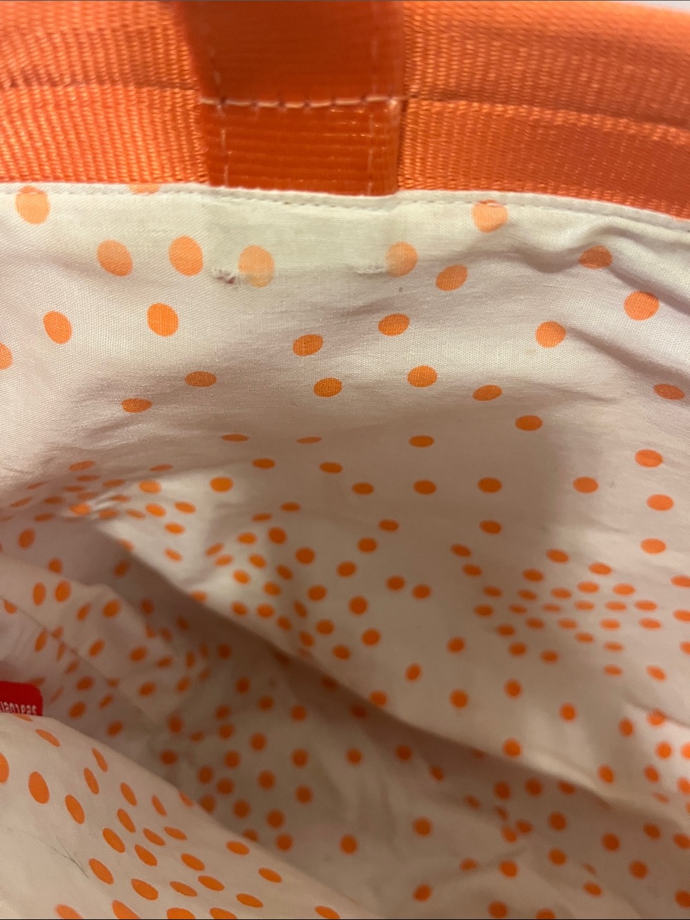 Harveys The Original Seatbelt Bag Orange Sherbet Woven Bag Ltd Edition - Picture 9 of 13